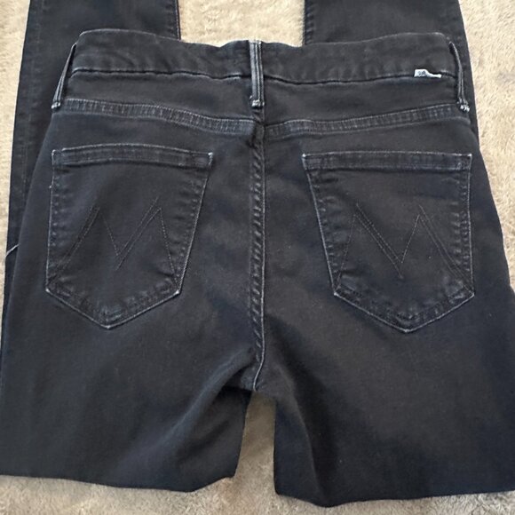 Mother Jeans The Pixie Ankle Fray Women's 26 Holding Hands Tightly Skinny - Picture 7 of 10